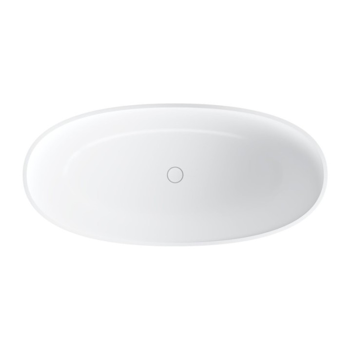 Wanna wolnostojąca 175x78 cm OMNIRES SHELL M+ biały mat SHELL148WWBM