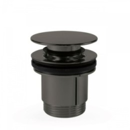 Odpływ umywalkowy Ø 63 mm CLICK‑CLACK w kolorze czarny 24284001KM