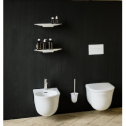 Ceramiczna półka ścienna Laufen The New Classic biała mat. H8778517570001