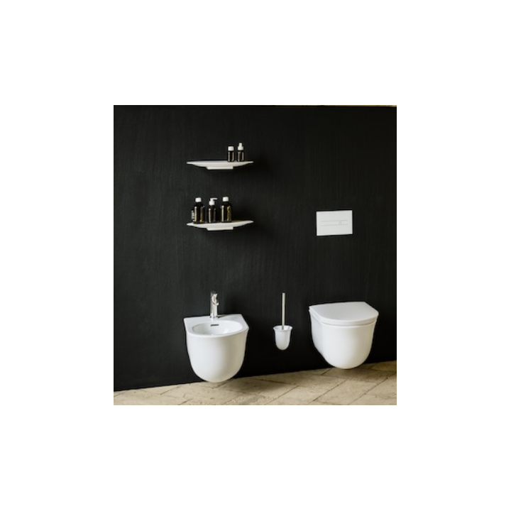Ceramiczna półka ścienna Laufen The New Classic biała mat. H8778517570001