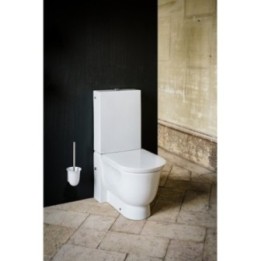 Ceramiczny pojemnik na szczotkę WC Laufen The New Classic biały H8738520000001