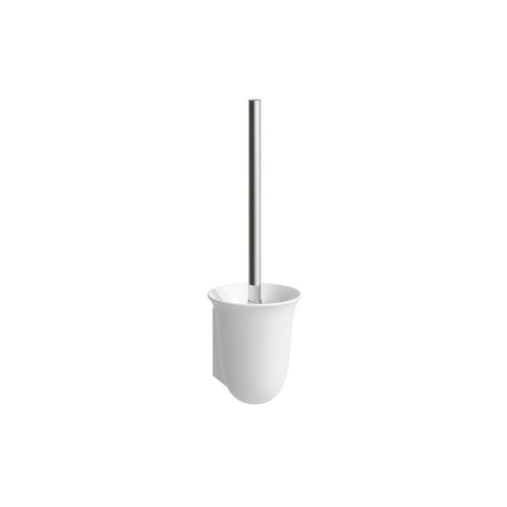 Ceramiczny pojemnik na szczotkę WC Laufen The New Classic biały mat. H8738527570001