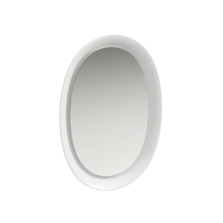 Lustro ceramiczne z oświetleniem LED 4000 K Laufen The New Classic białe H4060700850001