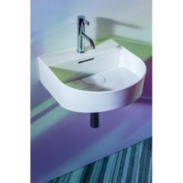 Umywalka ścienna Laufen Sonar 410 x 420 mm bez otw. biała H8153410001091