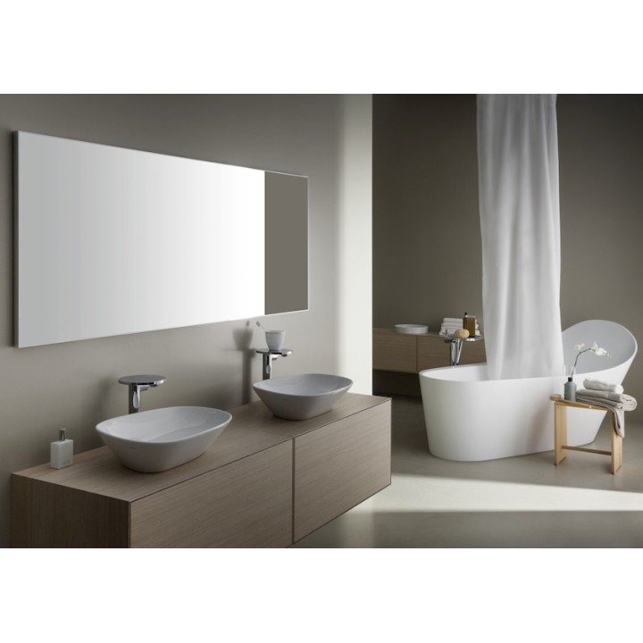 Umywalka nablatowa Laufen Palomba 520 x 380 mm biała H8168020001121