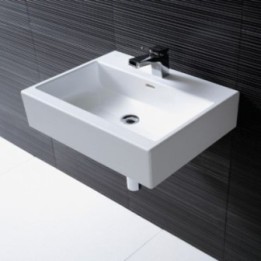 Umywalka ścienna Laufen Living City 500 x 460 mm z otw. biała H8174310001041