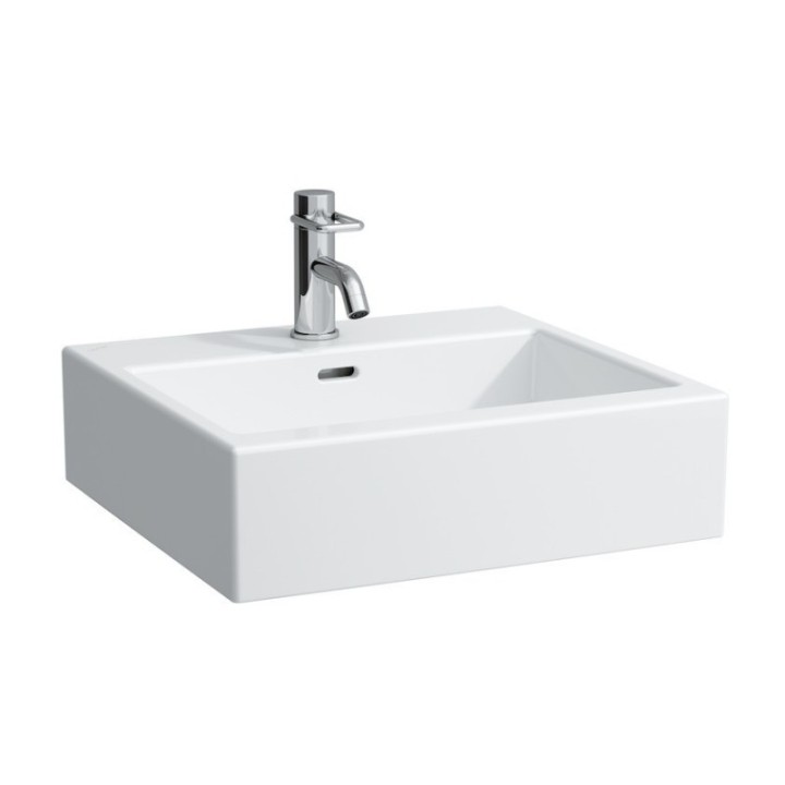 Umywalka ścienna Laufen Living City 500 x 460 mm bez otw. biała H8174310001091