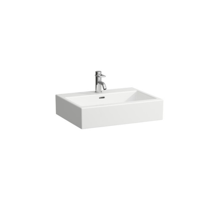 Umywalka ścienna Laufen Living City 600 x 460 mm bez otw. biała H8174330001091