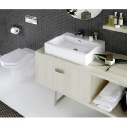 Umywalka ścienna Laufen Living City 600 x 460 mm z otw. biała H8174340001041