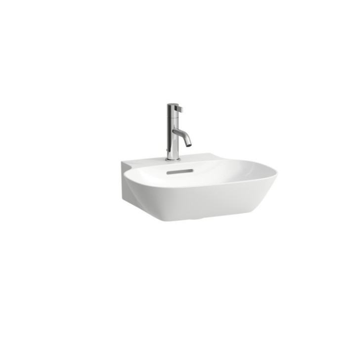 Umywalka ścienna Laufen Ino 450 x 410 mm bez otw. biała H8153010001091