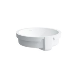 Umywalka podblatowa Laufen Living City śr.450 mm bez otw. biała H8134390001091