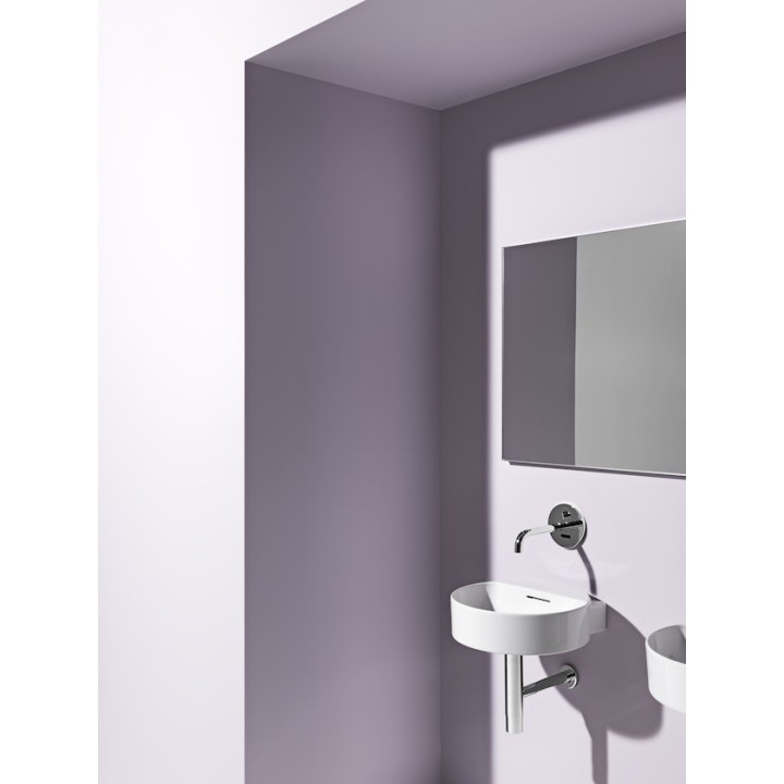 Umywalka ścienna Laufen Val 400 x 425 mm bez otw. biała H8112810001091