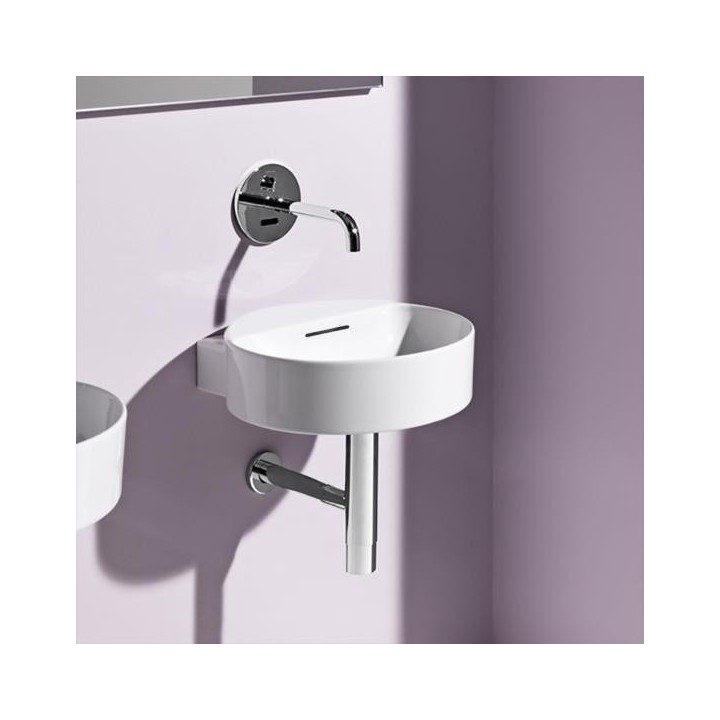 Umywalka ścienna Laufen Val 400 x 425 mm szlifowana od spodu z otw. H8132810001041