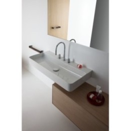 Umywalka ścienna Laufen Val 750 x 420 mm szlifowany spód umywalki z otw. H8162850001041