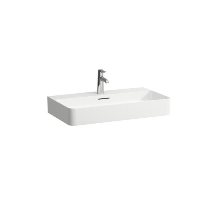 Umywalka ścienna Laufen Val 750 x 420 mm szlifowany spód umywalki bez otw. H8162850001091