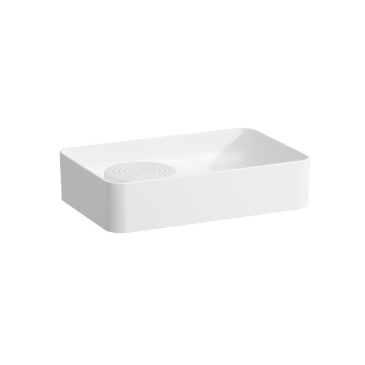 Umywalka nablatowa Laufen Val 550 x 360 mm bez otw. biała H8122820001091