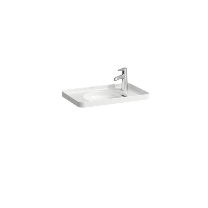 Umywalka blatowa Laufen Val 550 x 360 mm z otw. po lewej stronie biała H8172810001051