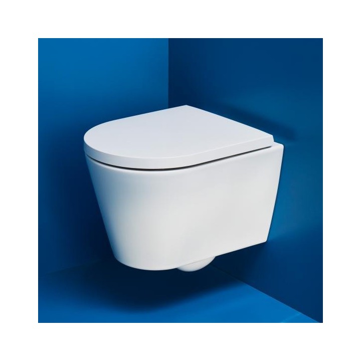 Miska podwieszana wc Laufen Kartell 490 x 370 mm biała mat. H8203337570001