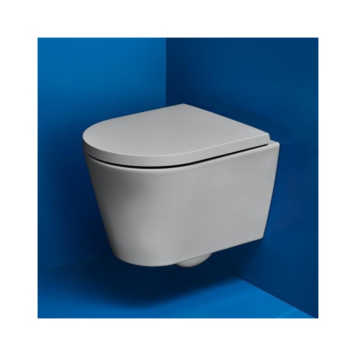 Miska podwieszana wc Laufen Kartell 490 x 370 mm szary mat. H8203337590001