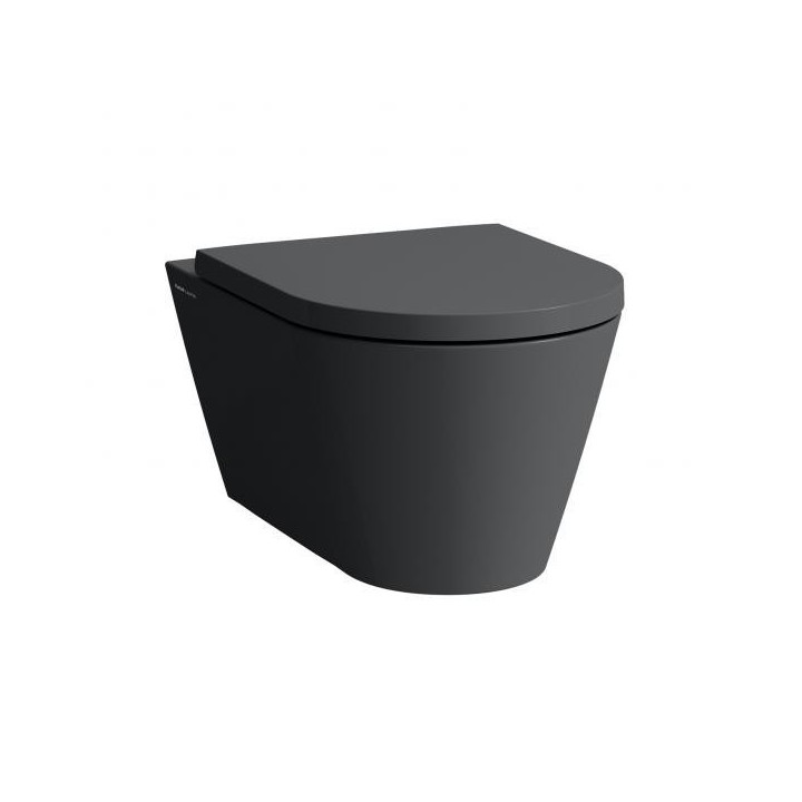 Miska podwieszana wc Laufen Kartell 370 x 545 mm RIMLESS grafit mat. H8203377580001