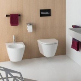 Bidet podwieszany Laufen Kartell 370 x 545 mm biały mat. H8303317573021