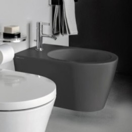 Bidet podwieszany Laufen Kartell 370 x 545 mm grafit mat. H8303317583021