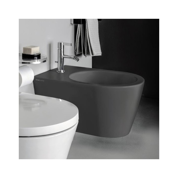 Bidet podwieszany Laufen Kartell 370 x 545 mm grafit mat. H8303317583021