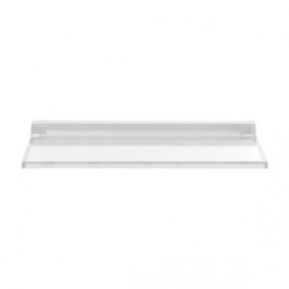 Półka ścienna Laufen Kartell 450 x 155 x 40 mm transparentna H3853300840001