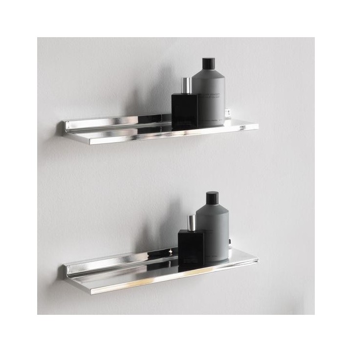 Półka ścienna Laufen Kartell 450 x 155 x 40 mm srebrna H3853300860001