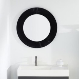 Lustro Laufen Kartell Ø 780 mm czarne H3863310910001
