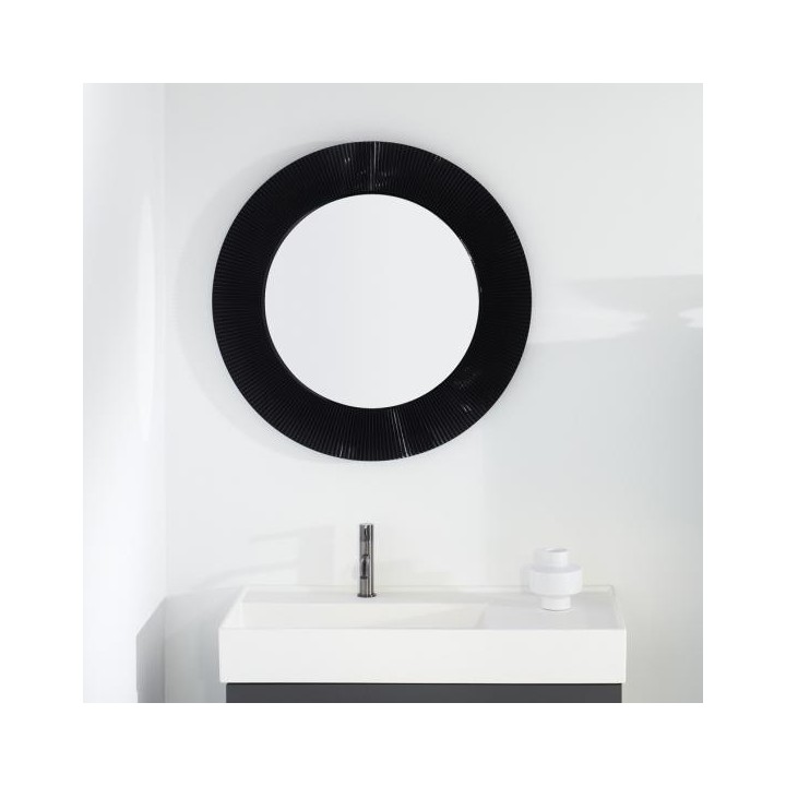 Lustro Laufen Kartell Ø 780 mm czarne H3863310910001