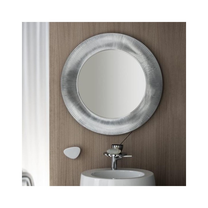 Lustro Laufen Kartell Ø 780 mm srebrne H3863310860001