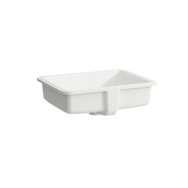 Umywalka podblatowa prostokątna Laufen Savoy 500 x 395 mm biała szkliwiona H8189470001551