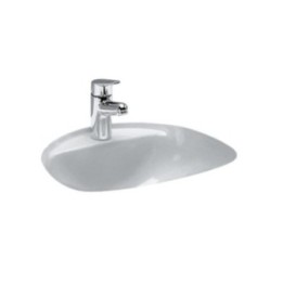 Umywalka podblatowa Laufen Biijou 445 x 400 mm biała H8112300000001