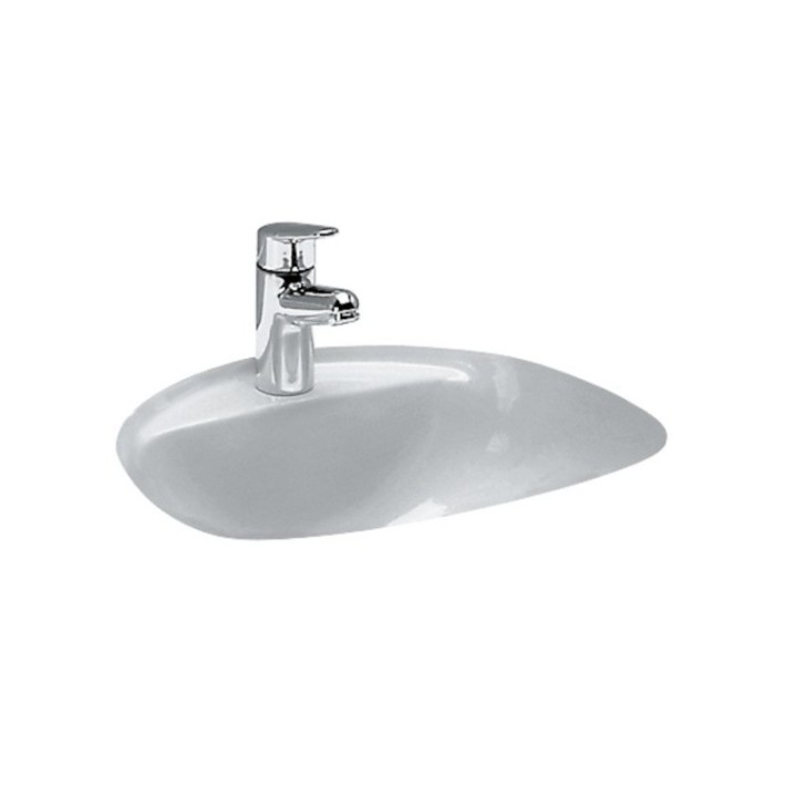 Umywalka podblatowa Laufen Biijou 445 x 400 mm biała H8112300000001