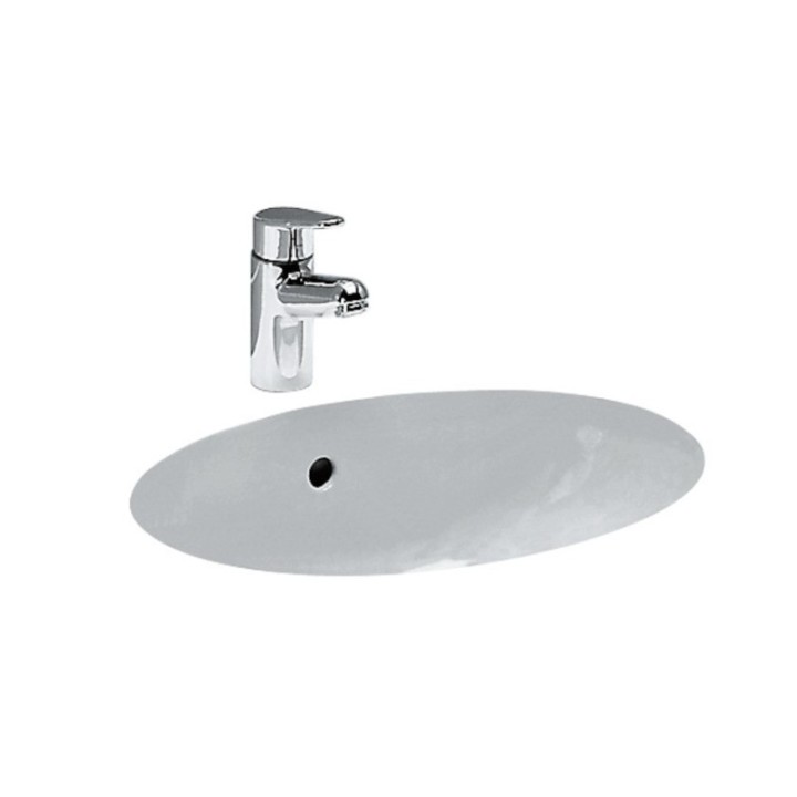 Umywalka podblatowa Laufen Birova 530 x 405 mm biała H8111910000001