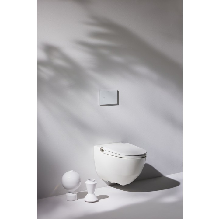 Toaleta myjąca podwieszana Riva Laufen RIMLESS 395 x 600 x 505 mm biała H8206914000001