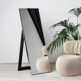 LUSTRO CZARNE STOJĄCE SILVER BLOCK 55x160cm SBL/ST/NB/55x160