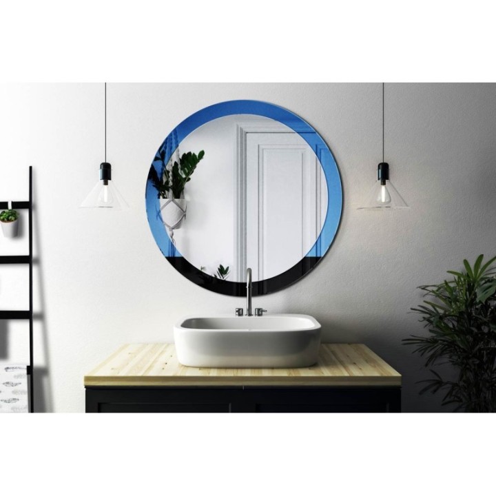 LUSTRO SUNRISE NIEBIESKIE 80cm GieraDesign SUR/N/80