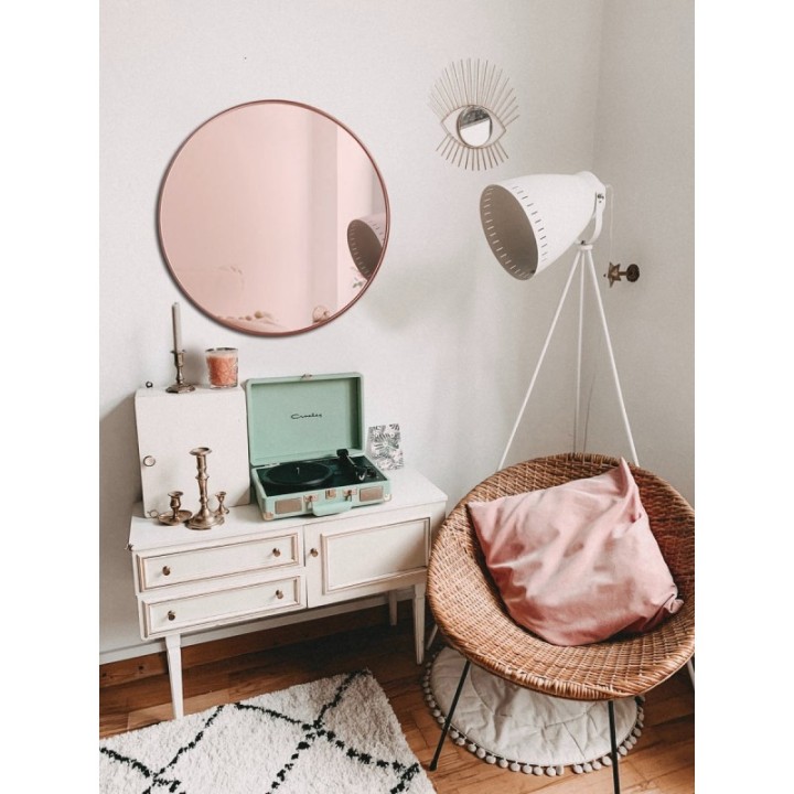 LUSTRO SCANDI MONO MIEDZIANE 110cm GieraDesign SCM/SL/M/110