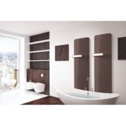 Grzejnik MAARMO Curve wersja elektryczna 40x160cm biały RAL9016 MAE0416CRV9016