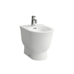 Bidet stojący, przyścienny Laufen The New Classic 370 x 560 mm z otw. biały H8328510003021