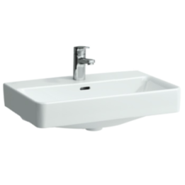 Umywalka ścienna LAUFEN PRO S 600x380 mm z otw. biała H8189590001041