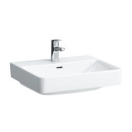 Umywalka ścienna LAUFEN PRO S 550x465 mm z otw. biała H8109620001041