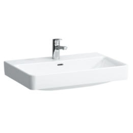 Umywalka ścienna LAUFEN PRO S 700x465 mm z otw. biała H8109670001041