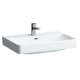 Umywalka ścienna LAUFEN PRO S 700x465 mm z otw. biała H8169670001041
