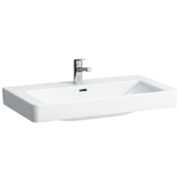 Umywalka ścienna LAUFEN PRO S 850x465 mm z otw. biała H8139650001041