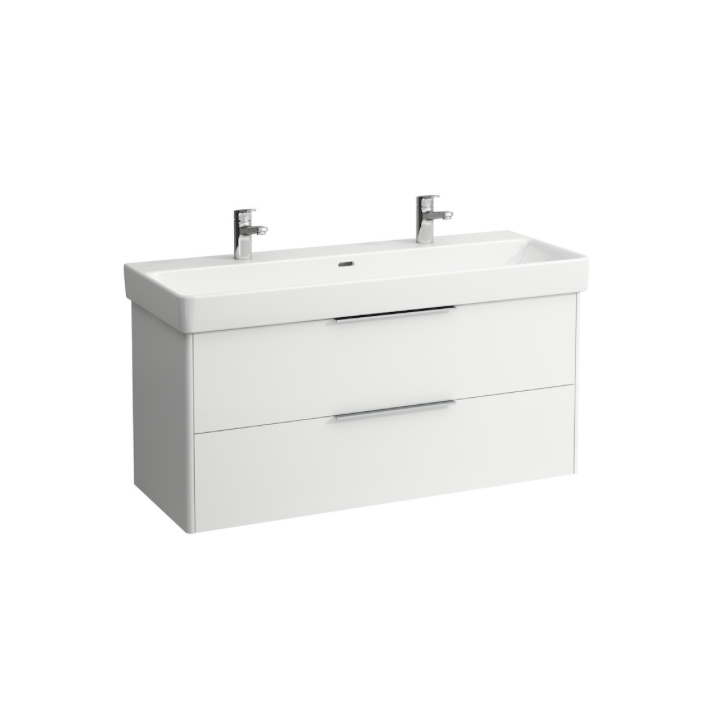 Umywalka LAUFEN PRO S 1200x465 mm z 2 otw. biała H8149650001071