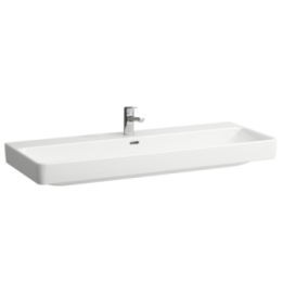 Umywalka LAUFEN PRO S 1200x465 mm bez otw. biała H8149650001091