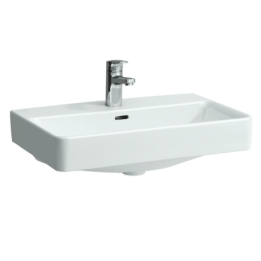 Umywalka ścienna LAUFEN PRO S 600x380 mm bez otw. biała H8189590001091